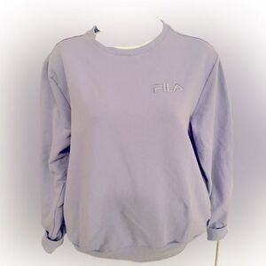 Fila Lavender Crewneck -S lavender , cotton elastane